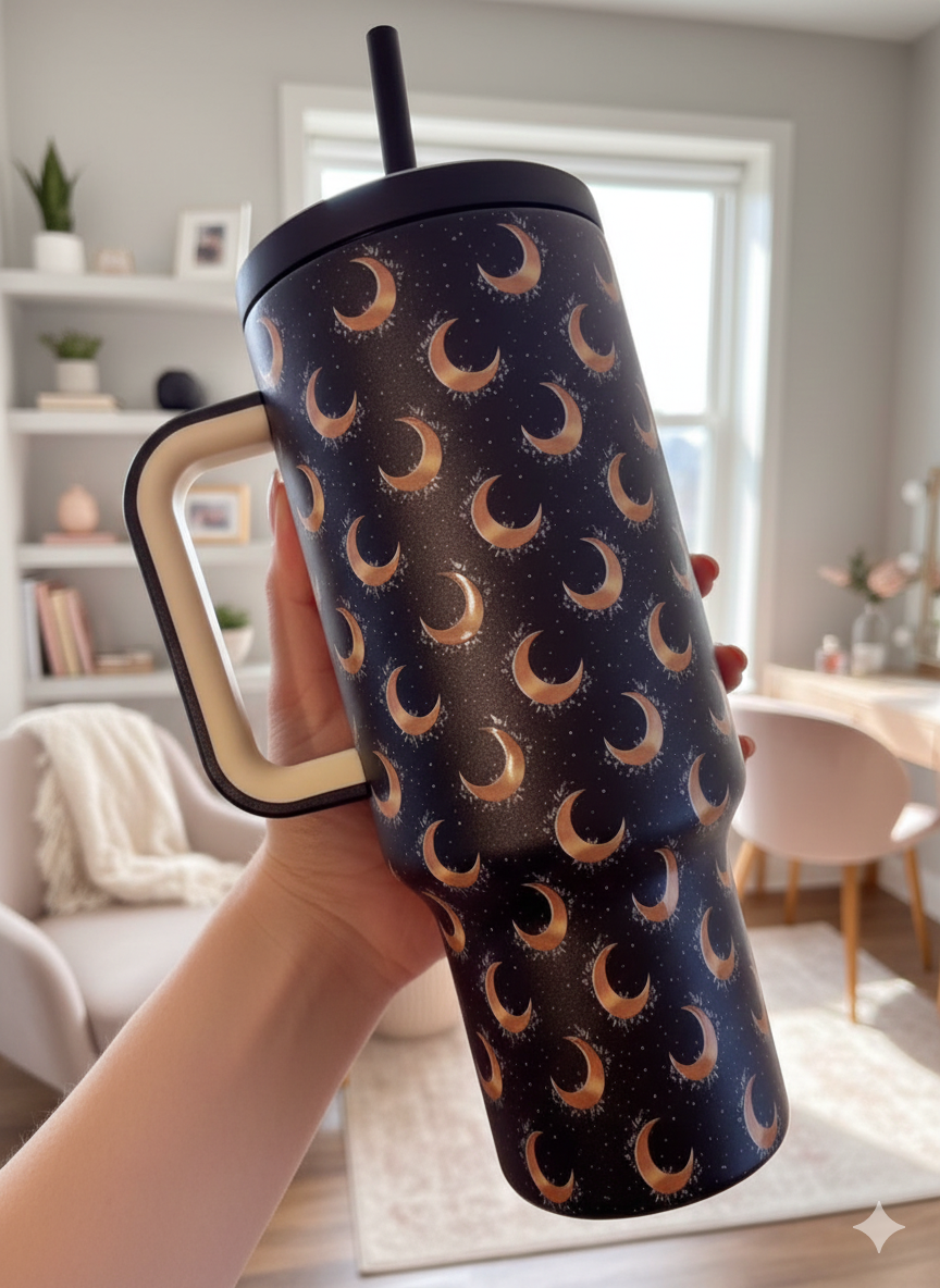 Moon Vibes - Tumbler 40oz Premium